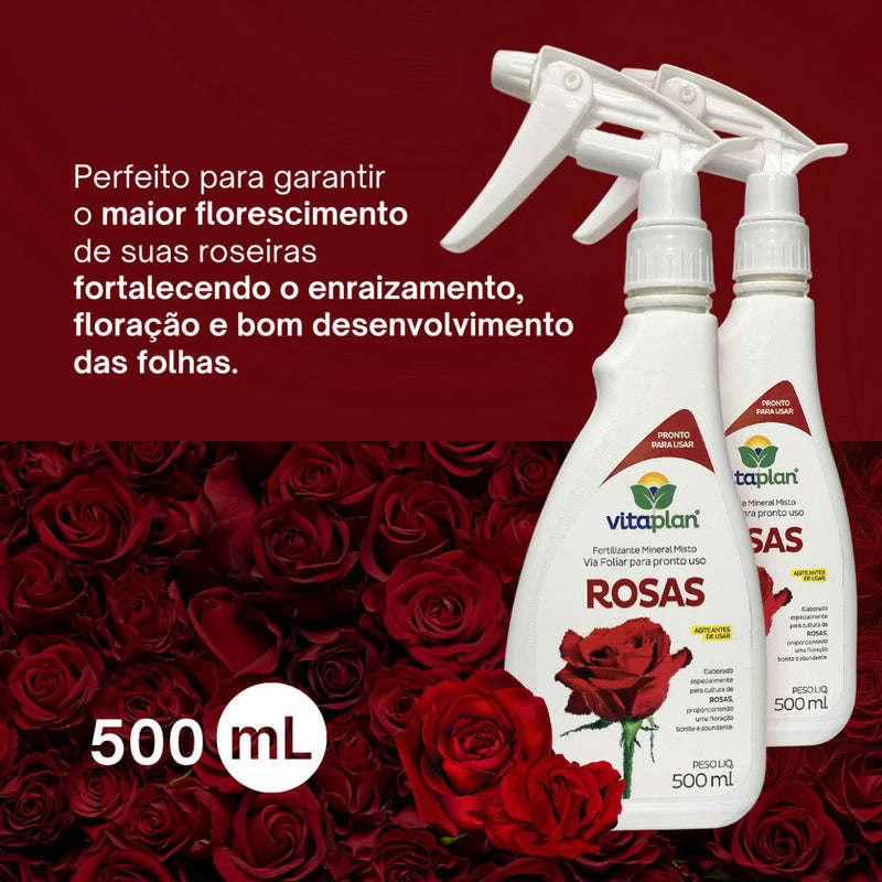 Fertilizante para Rosas Trepadeiras - Jardim das Rosas